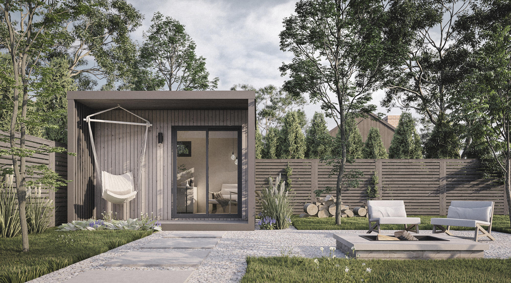 UHA - Cabine - 8' x 12' & 10' x 16' - 4 saisons - Extérieur