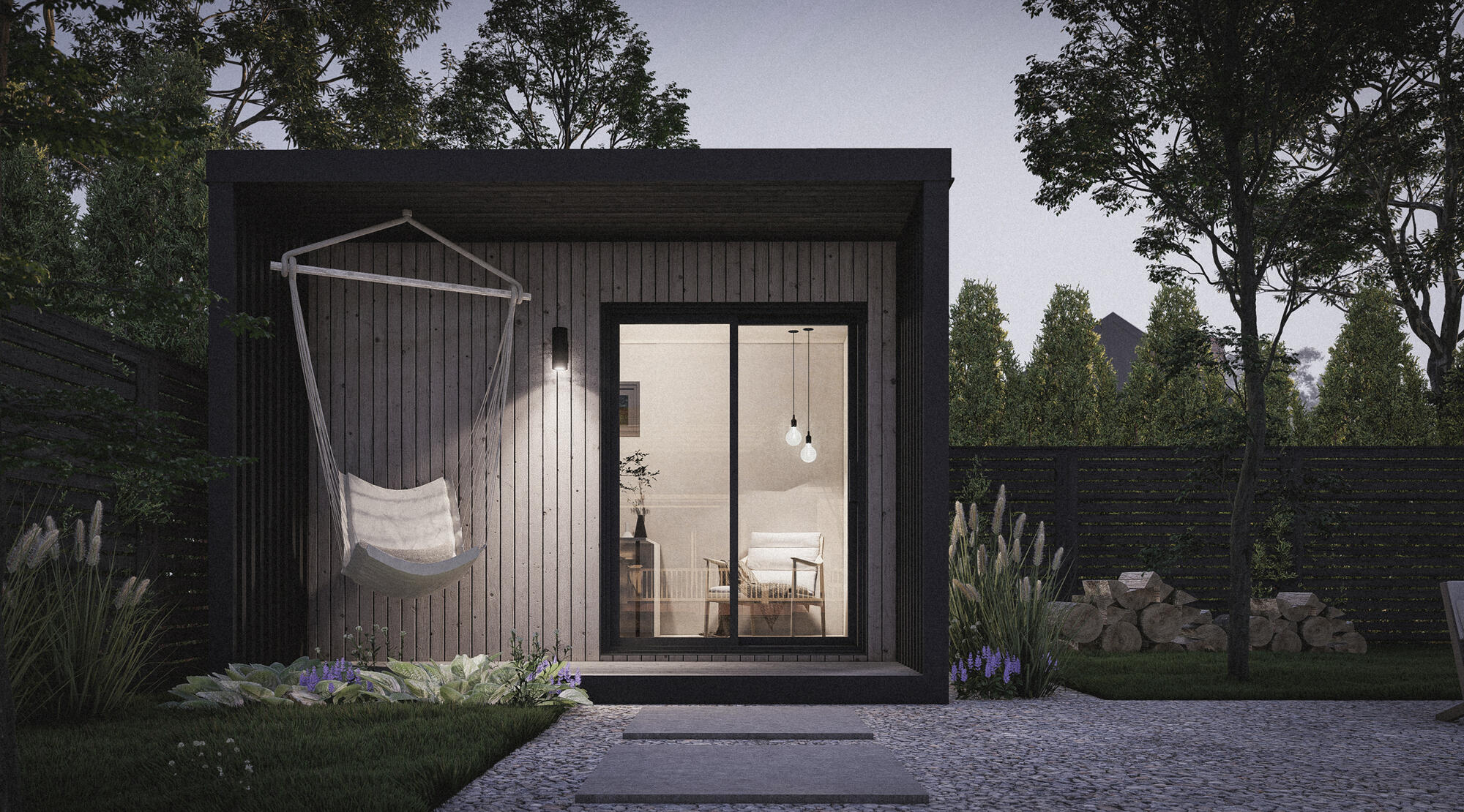 UHA - Cabine - 8' x 12' & 10' x 16' - 4 saisons - Extérieur