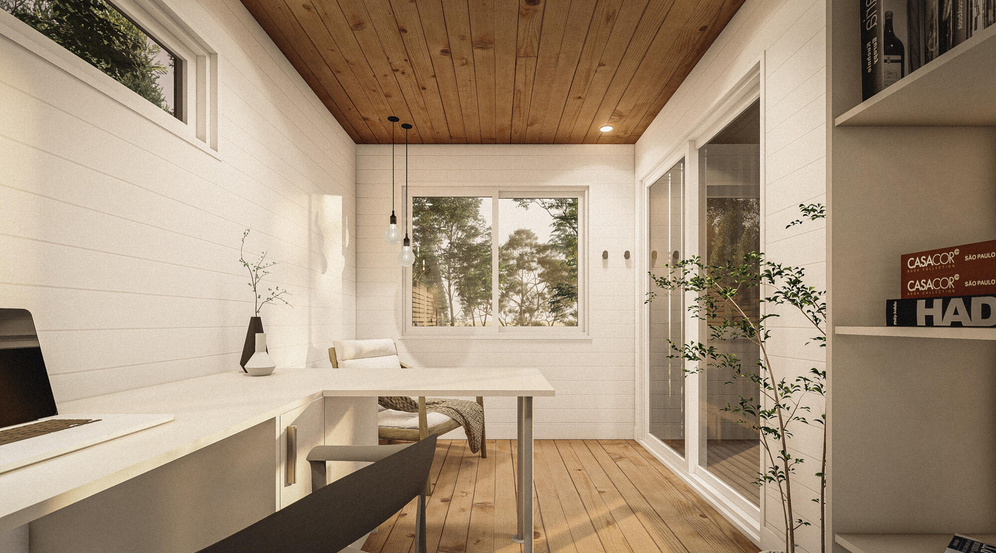 UHA - Cabine - 8' x 12' & 10' x 16' - 4 saisons - Bureau