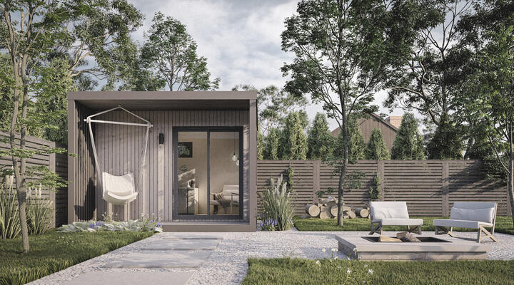 UHA - Cabine - 8' x 12' & 10' x 16' - 4 saisons - Extérieur