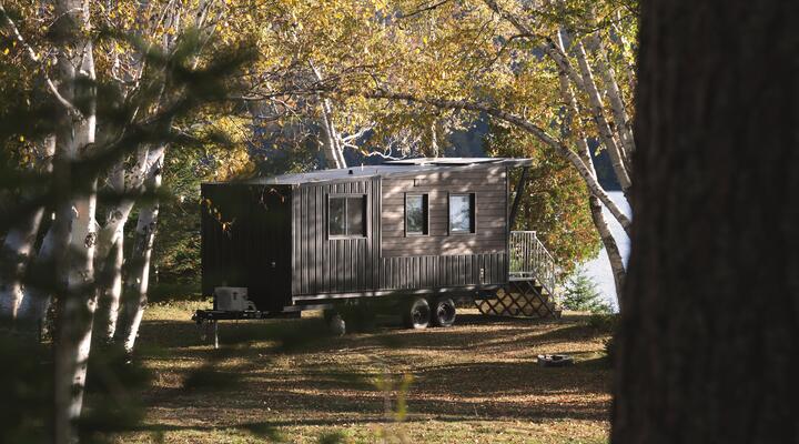 tiny house on wheels exterior
