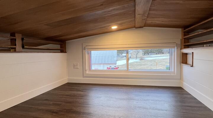 tiny house on wheels loft