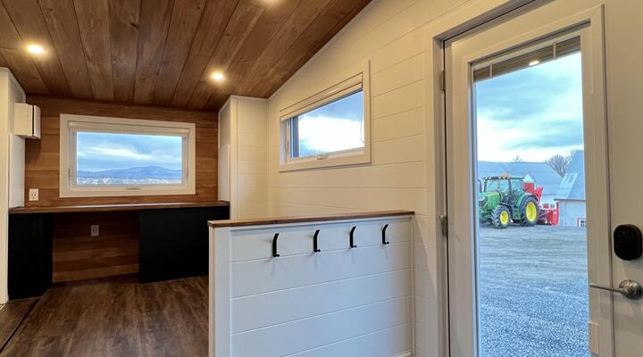 tiny house on wheels living room