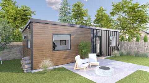UHA Cabin 4 seasons 12'x35'